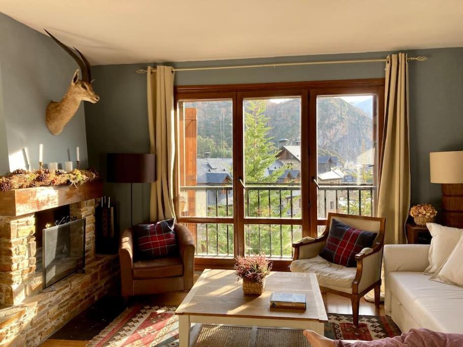 Elegante Apartamento En Escarrilla Con Vistas Al Valle Extérieur photo